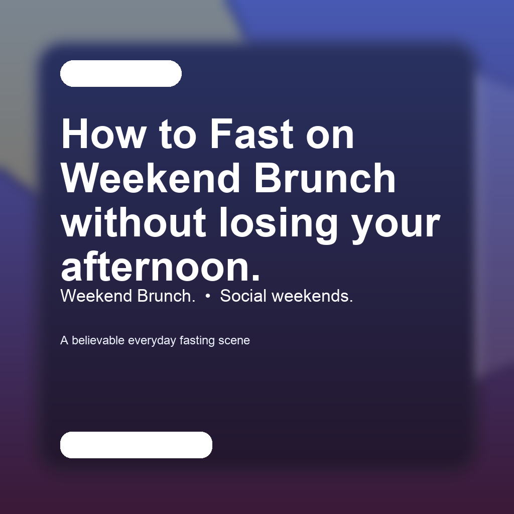Close-up scene for weekend brunch with a phone and a water bottle