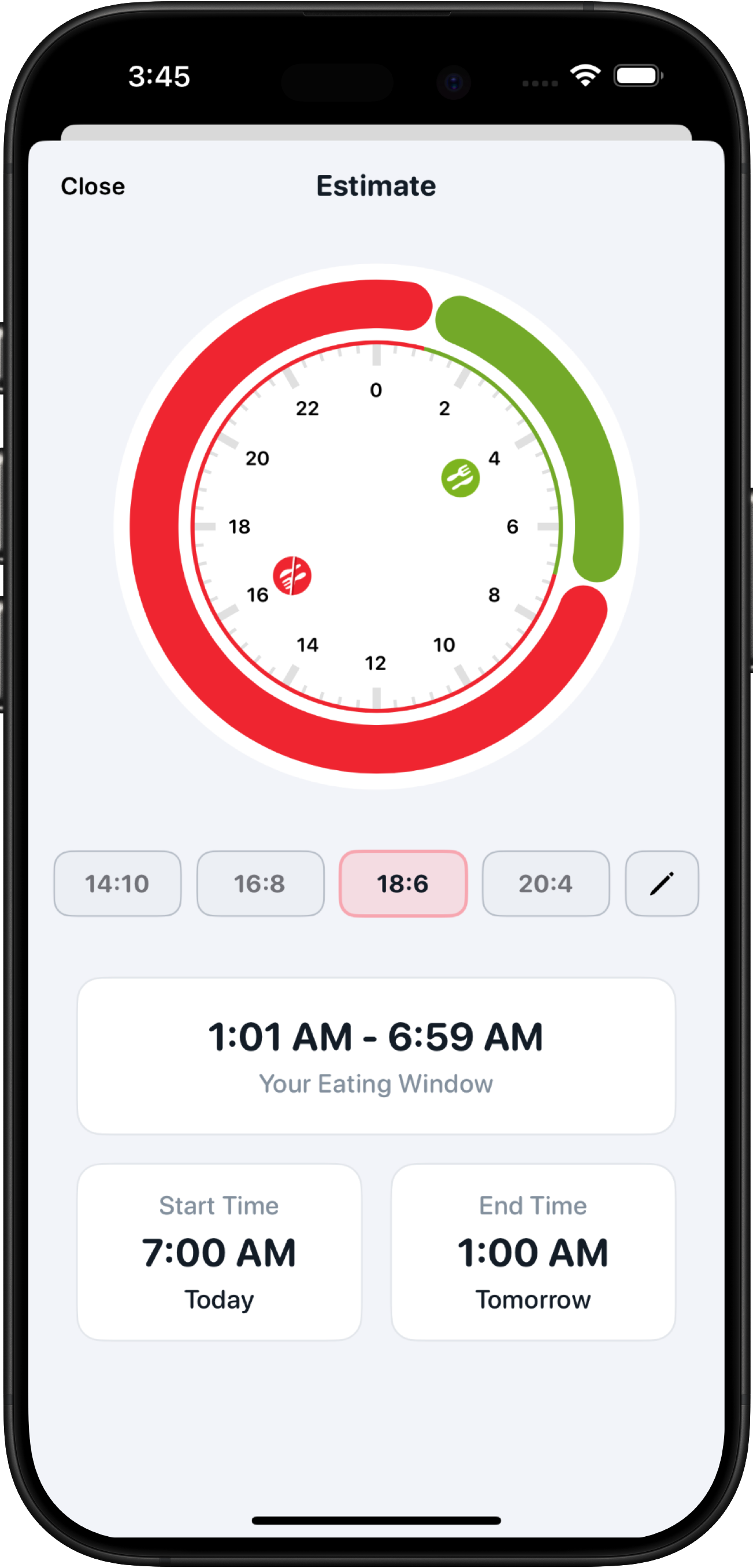 FastMinder schedule estimator